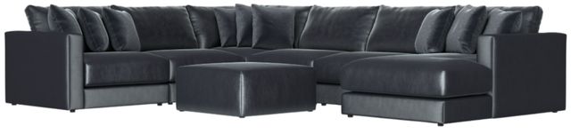 Jackson Furniture Remington 7-Piece Slate L-Shape Sectional and Chaise-0