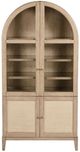 Coaster® Kailani Beige Oak Vitrine Cabinet-1