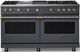 Viking® 5 Series 60" Cast Black Pro Style Gas (NG) Range with Brushed Brass Trim-0