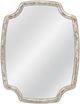 Bassett Mirror Wishing Stone Antique Silver Leaf Wall Mirror-0
