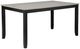 Crown Mark Lester 6-Piece Black/Gray Dining Set-5