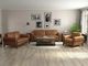 International Furniture Direct Loft Brown Cognac Accent Chair-1