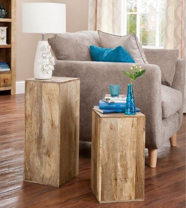 Jaipur Furniture Dakota 2-Piece Large Lamp Table Set-2