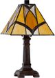Cal® Lighting & Accessories Tiffany Dark Bronze/Yellow Accent Lamp-1