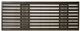 GE® 41.75" Maple Zoneline Architectural Rear Grille-0