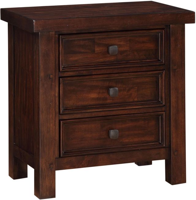 Holland House Furniture Sonoma Burnished Mango Nightstand-0