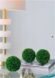 A & B Home 3-Piece Green Artificial Boxwood Decorative Spheres Set-4