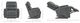 La-Z-Boy® Apollo Granite Power Rocking Recliner with Heat and Massage-5