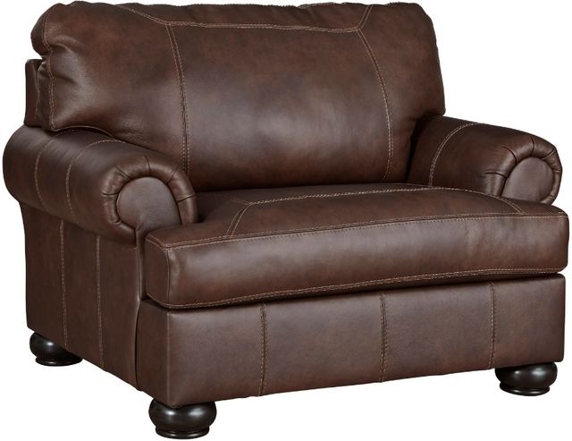 Signature Design by Ashley® Beamerton 2-Piece Vintage Chair and Ottoman Set-1