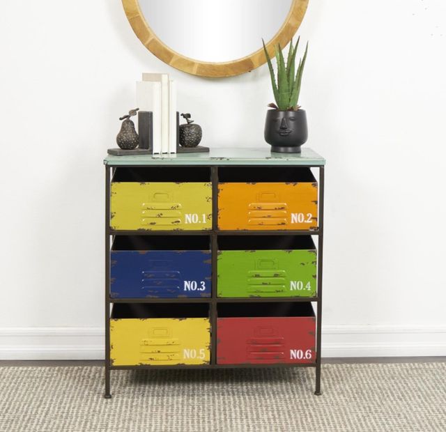 Deco Marche Muti-Colored Storage Unit-3