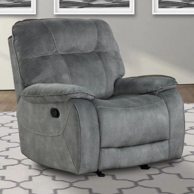 Parker House® Copper Shadow Gray Manual Glider Recliner-2