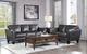 Homelegance® Spivey Dark Gray Leather Sofa-3