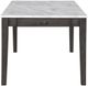 Benchcraft® Luvoni White/Dark Charcoal Gray Rectangular Dining Room Table-1