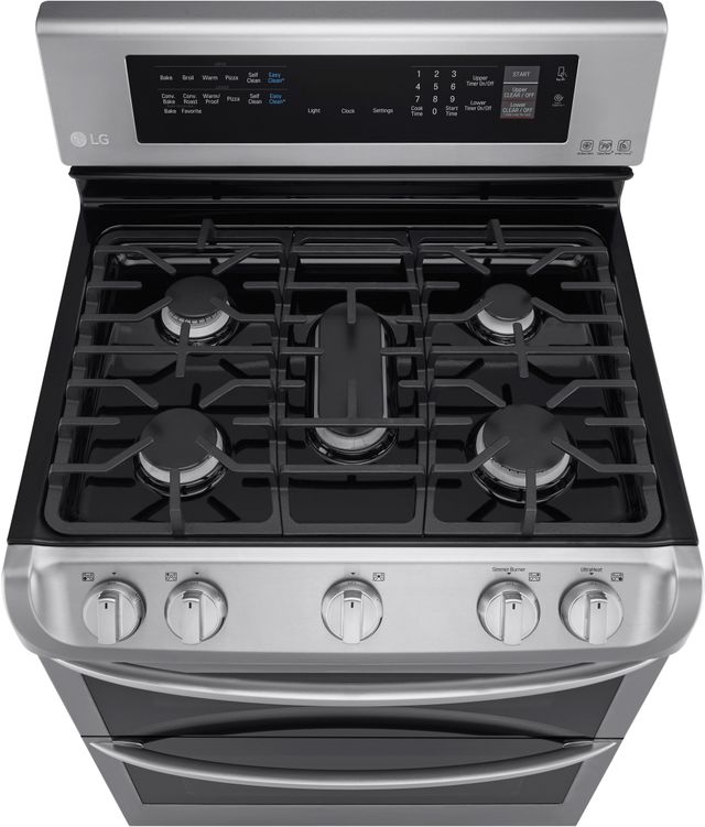 LG 30" Stainless Steel Freestanding Gas Range-3