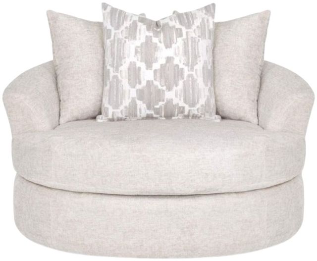 Franklin™ Adler Lush Cream Swivel Lounger-1