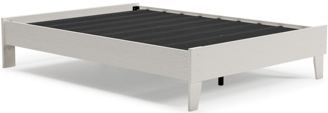 Signature Design by Ashley® Vaibryn 3-Piece White Full Platform Bed Set-1