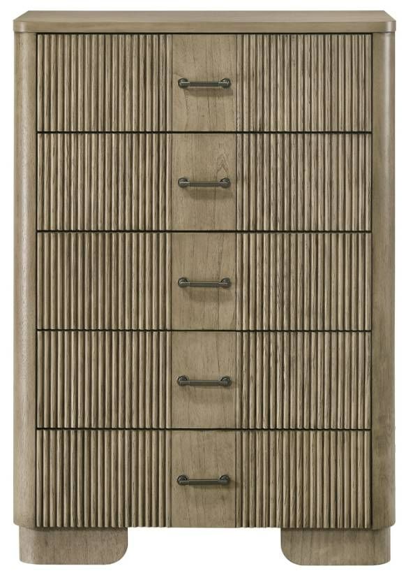 ACME Furniture Lakkari Antique Oak Chest-3