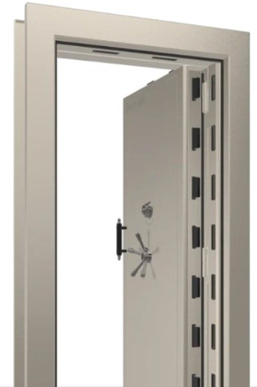 Liberty Safe Beast Champagne Gloss Out-Swing Right Hinge Mechanical Vault Door-1