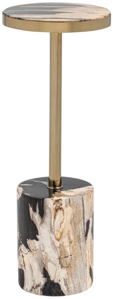 Classic Home Jordyn Molten Husk Medium Accent Table-0
