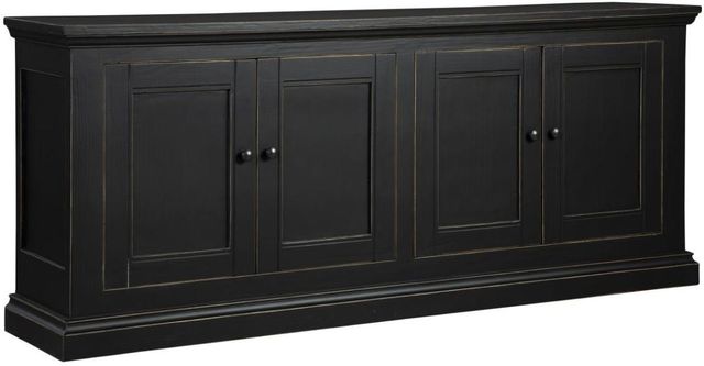 Nest Home Collections Mimi Vintage Black Cabinet -0