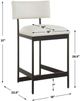 Uttermost® Apsley Black/White Counter Stool-2