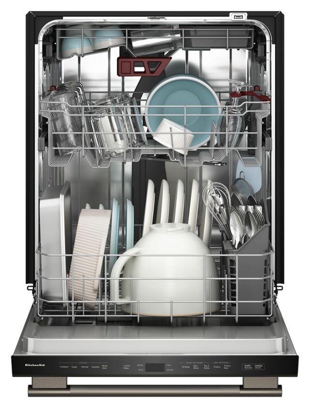 KitchenAid® 24" Juniper Third Level Jet Rack Top Control Built-In Dishwasher with 40+ Total Wash Jets-2