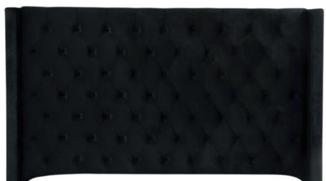 Furniture of America® Ryleigh Black Eastern King Panel Bed-2