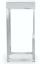 TOV Furniture Ferrara White Set of 2 Steel Bar Stool-4