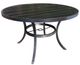 CabanaCoast® Customizable Milano Aluminum 54'' Outdoor Round Dining Table-0