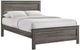 Elements International Sami Gray Upholstered Full Panel Bed-0