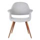 Armen Living Phoebe Gray Dining Chair-3