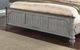 Flexsteel® Plymouth® Distressed Graywash King Panel Bed-4