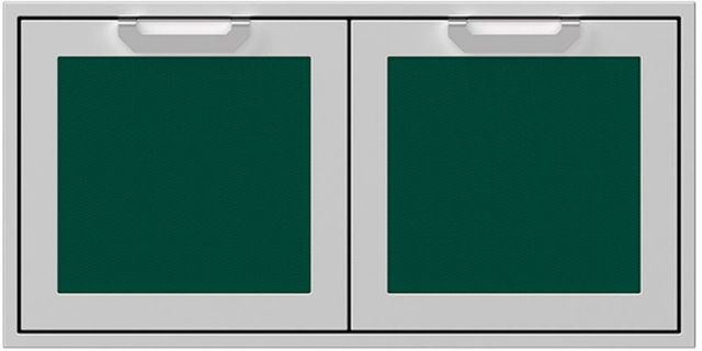 Hestan® AGSD Series 42" Grove Outdoor Double Storage Doors-0