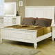 Coaster® Sandy Beach White Queen Bed-1