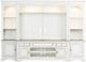Liberty Magnolia Manor Antique White Entertainment Center With Piers-1