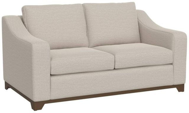 International Furniture Direct Natural Parota Ivory Loveseat-0