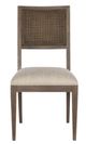 Century® Parker Beige/Dark Brown Dining Side Chair-1