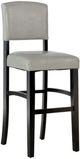 Linon Monaco Black/Dove Bar Stool-0