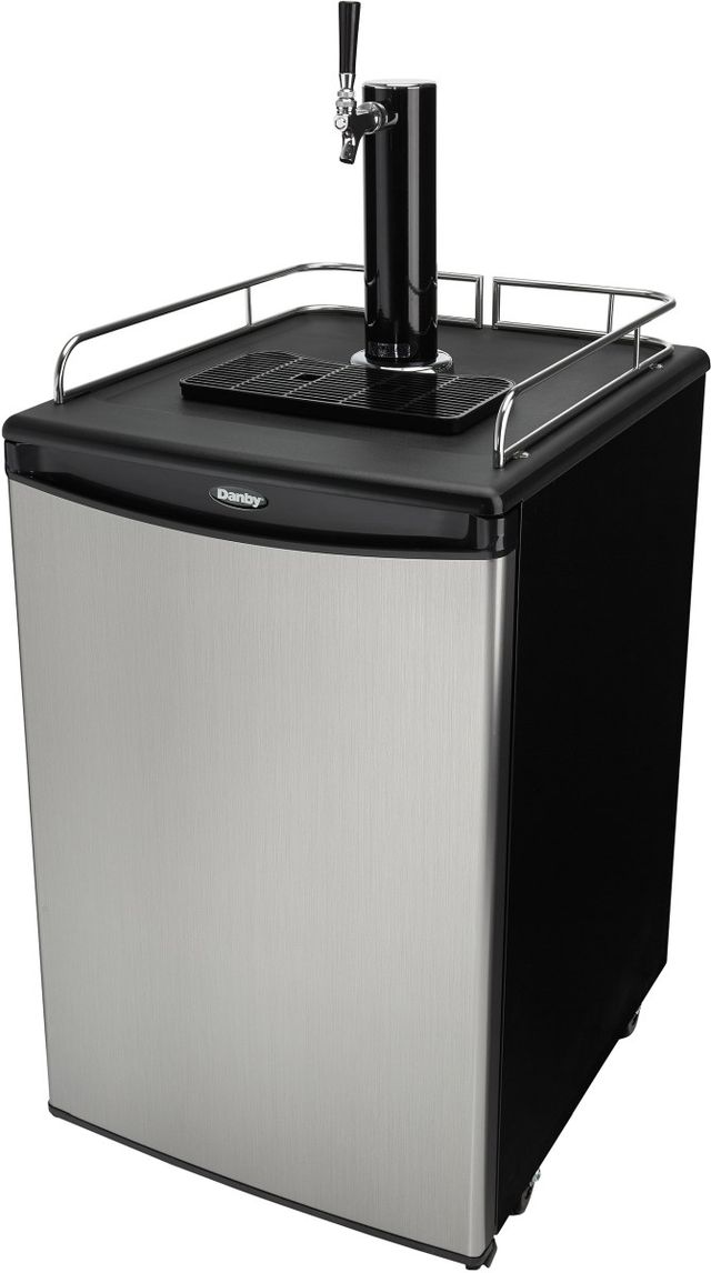 Danby® 5.4 Cu. Ft. Spotless Steel Kegerator-3