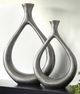 Signature Design by Ashley® Dimaia 2-Piece Antique Silver Vase Set-1