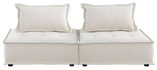 Homelegance® Inman 2-Piece Beige Modular Sectional-2