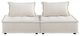 Homelegance® Inman 2-Piece Beige Modular Sectional-2