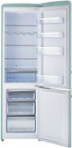 Unique® Appliances Classic Retro 22" 8.7 Cu. Ft. Ocean Mist Turquoise Counter Depth Bottom Freezer Refrigerator-1