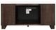 ACME Furniture Edwyn Rustic Espresso/Natural Marble Server with Fireplace-5