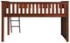 Homelegance® Rowe Dark Cherry Youth Twin Low Loft Bunk Bed-4