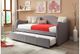 Powell® Upholstered Gray Twin Day Bed-3