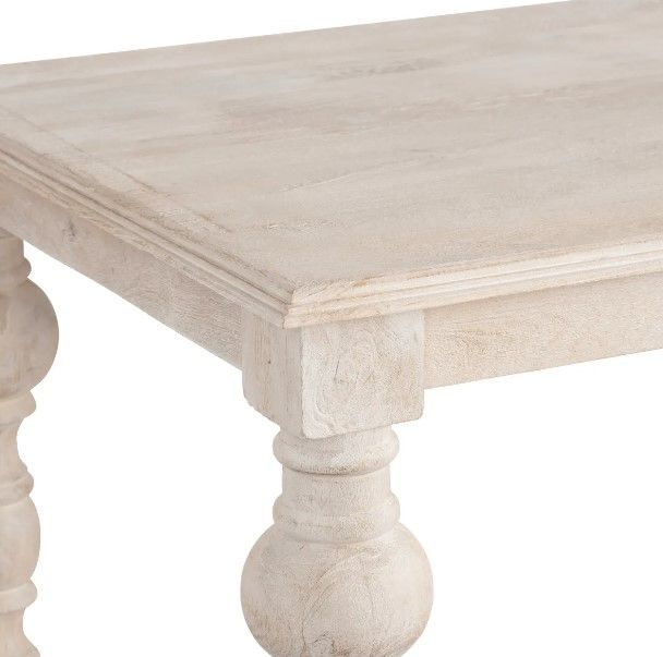Crestview Collection Harvest White Dining Table-4