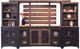 International Furniture Direct Pueblo Black Wall Unit-0