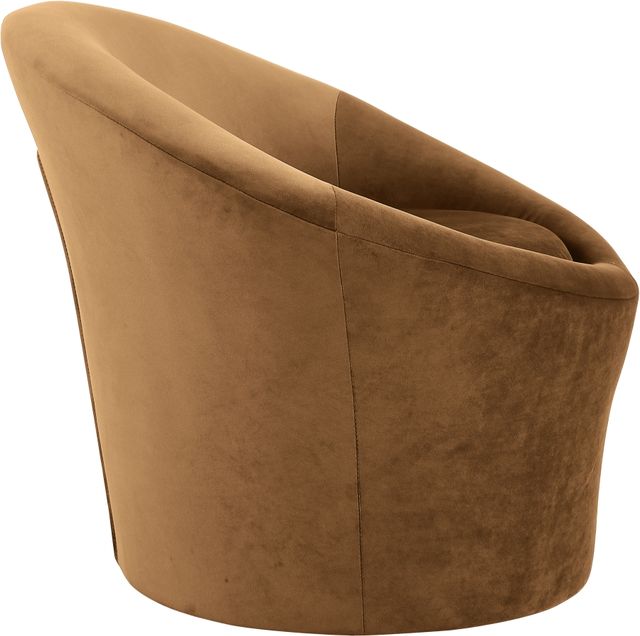 Meridian Furniture Tristan Saddle Velvet Upholstered Accent Chair-2
