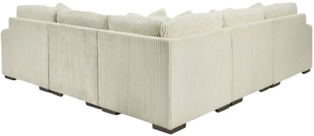 Signature Design by Ashley® Lindyn 5-Piece Ivory Right-Arm Facing Sectional and Chaise-1